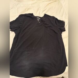 Urbane Black scrub Top women’s